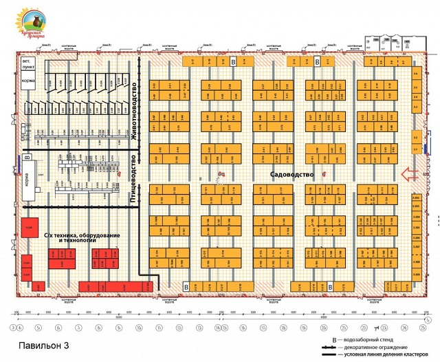 Карта садовод корпус б